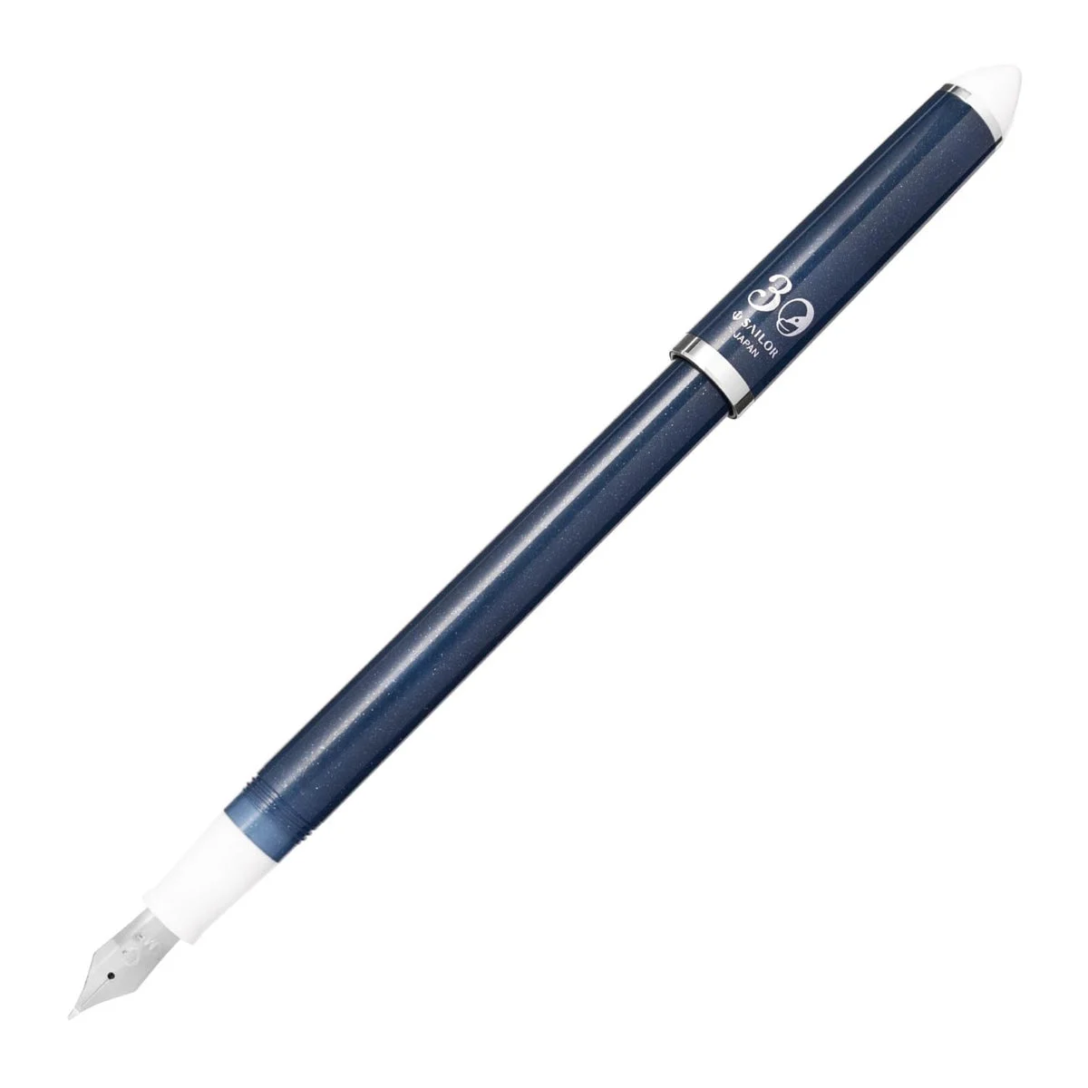 Sailor Fude de Mannen Fountain Pen for Brush Lettering 30th Blue 40°