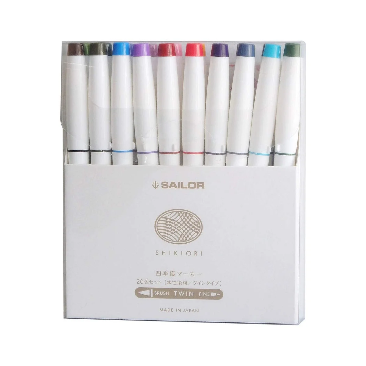 Sailor Shikiori Acquerello Marker Pen Set 20 Colori 25-5400-000