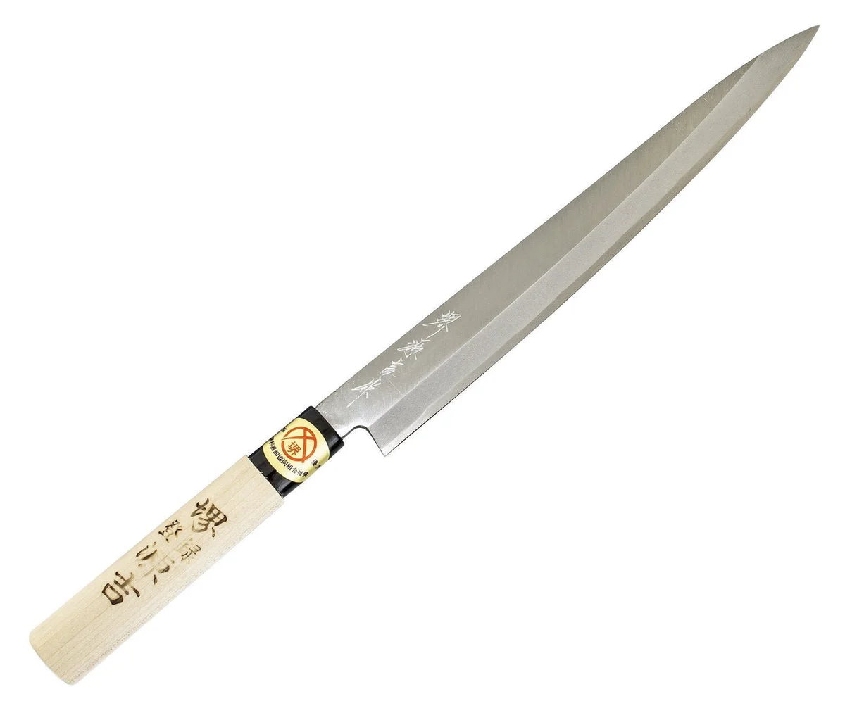 SAKAI GENKICHI Sashimi Yanagiba Knife 240mm Steel Kasumi Wooden Handle
