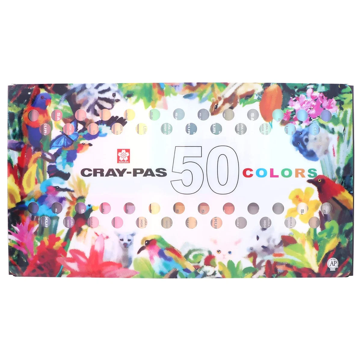 Sakura Craypas Bold Roll 50 Colors Set 100th Anniversary Limited Edition VP50A