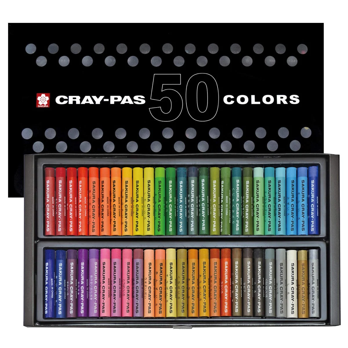 Sakura Craypas Conjunto de 50 Colores VP50