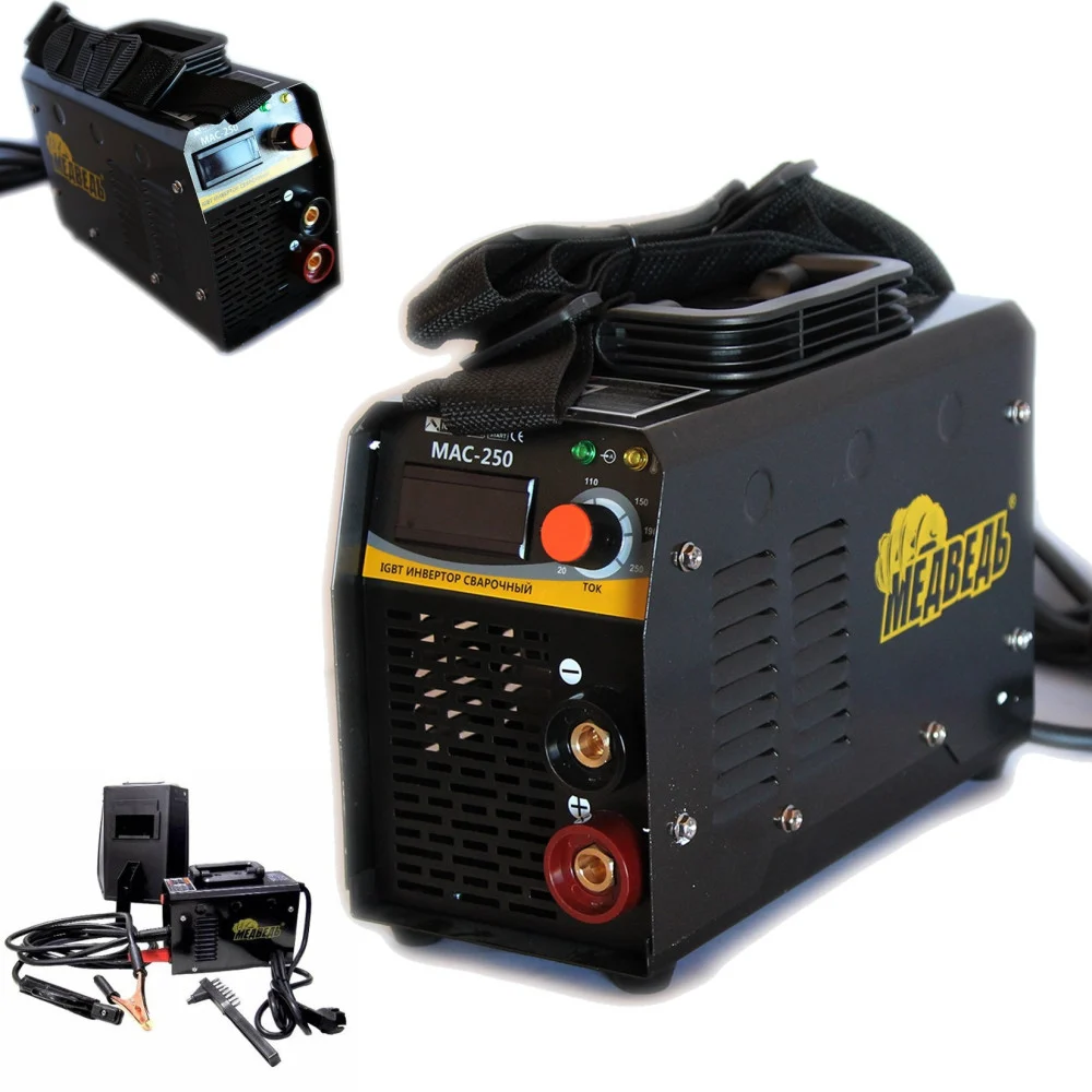 SALDATRICE ELETTRICA A ELETTRODO INVERTER IGBT SALDATURA 250A FABBRO MAC250 - TrAdE Shop Traesio