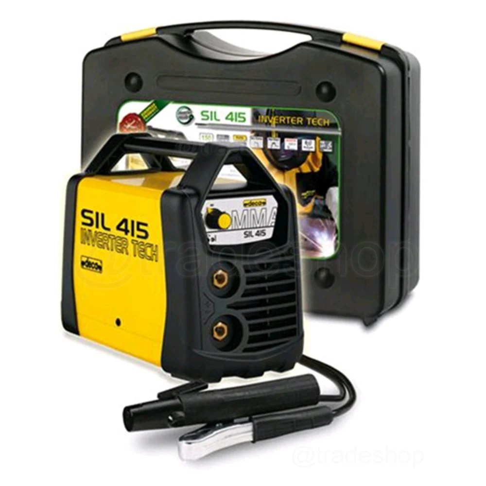 SALDATRICE INVERTER DECA SIL 415 - 150 AMP - ELETTRODO E TIG - CON VALIGETTA