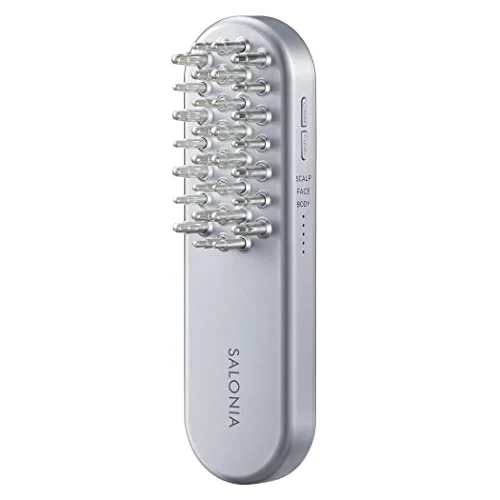 SALONIA EMS Lift Brush Facial Equipment Black