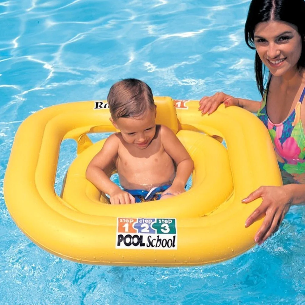 SALVAGENTE GONFIABILE BAMBINO NEONATO MARE CON MUANDINA E SCHIENALE 79 X 79 CM - TrAdE Shop Traesio
