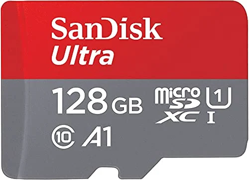 SanDisk microSD Ultra 128GB UHS-I Class 10 SDSQUA4-128G-EPK