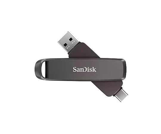 SanDisk SSD portatile USB-A/USB-C, fino a 1000 MB/s Slim Dual-Drive 2TB