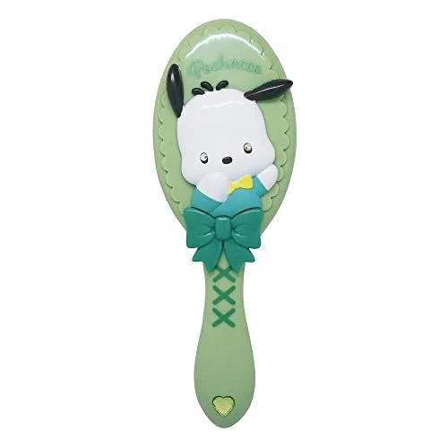 SANRIO Pochacco Hairbrush with Soft Bristles - Ideal for All Hair Types - Pink