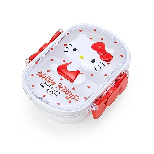 Sanrio Hello Kitty Lunch Box with Relief Design Model 013749