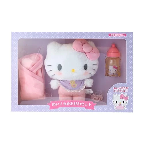 Hello Kitty Set di Cura per Bambini 486680 Plush Rosa - Sanrio