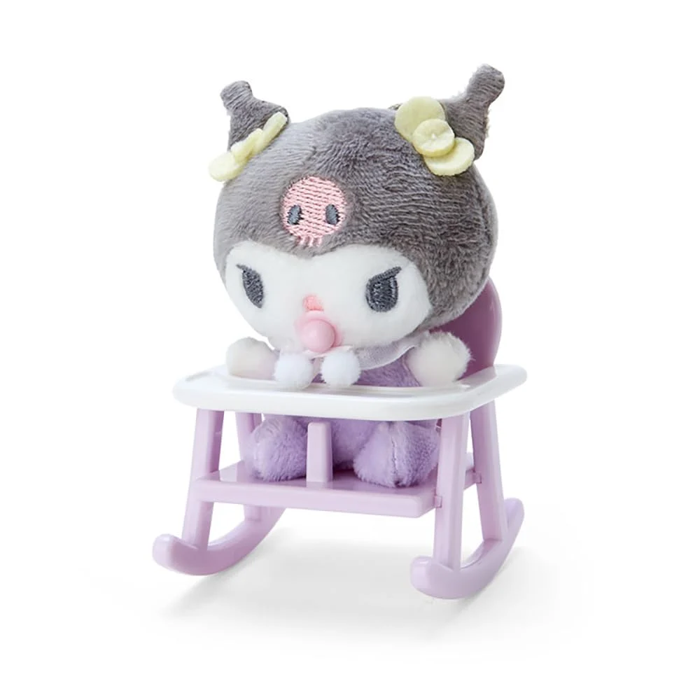 Sanrio Kuromi Baby Chair Mascot Plush Doll 555088
