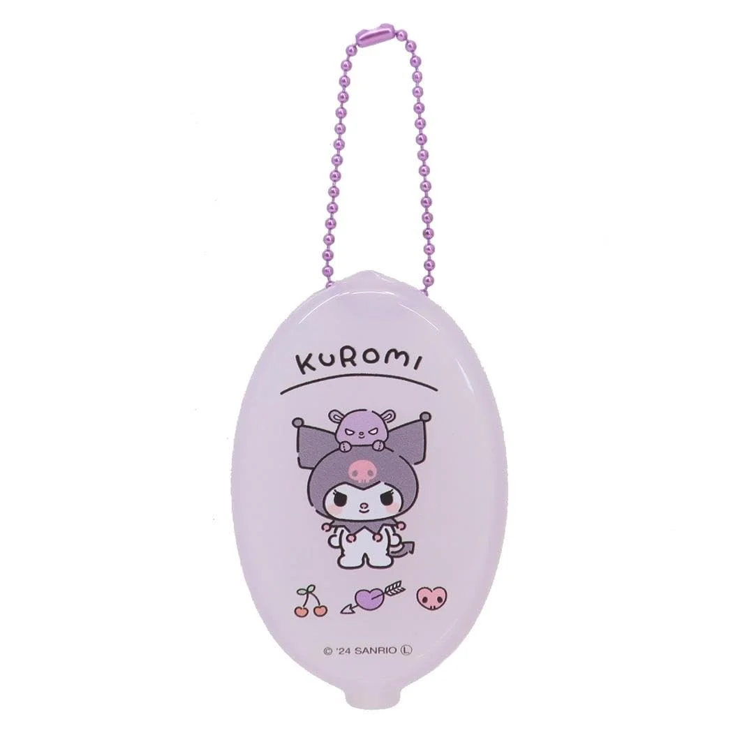 Sanrio Kuromi Baku Rubber Coin Case 80×50×10 mm