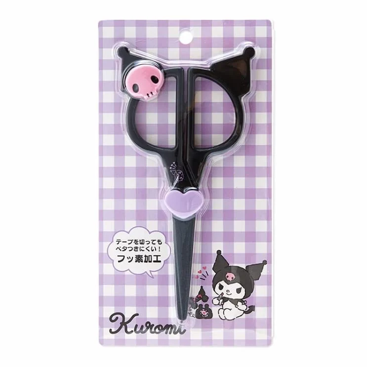 SANRIO Kuromi Face Shaped Scissors 634034