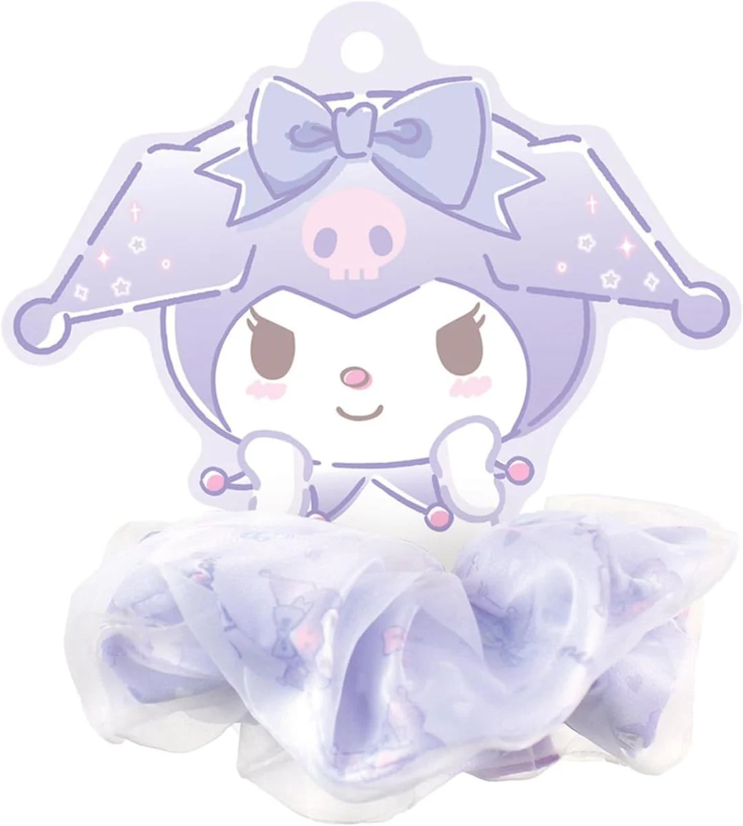 Sanrio Kuromi Layered Scrunchie approx Ø110×D40 mm