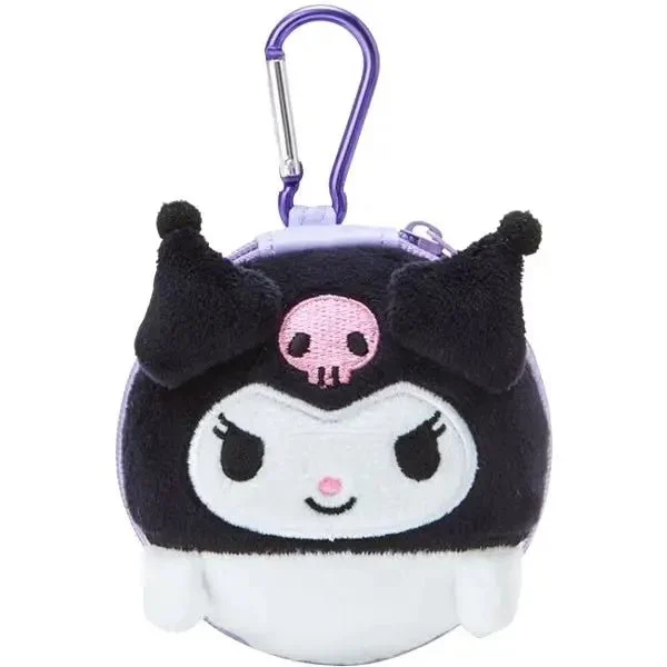 Sanrio Kuromi Mobile Accessories Case EVA Shock-Resistant with Carabiner Pocket