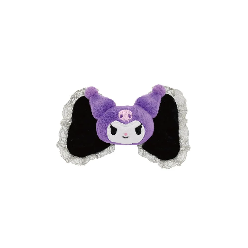 Sanrio charm peluche per smartphone con supporto, Kuromi Play Charm Ribbon