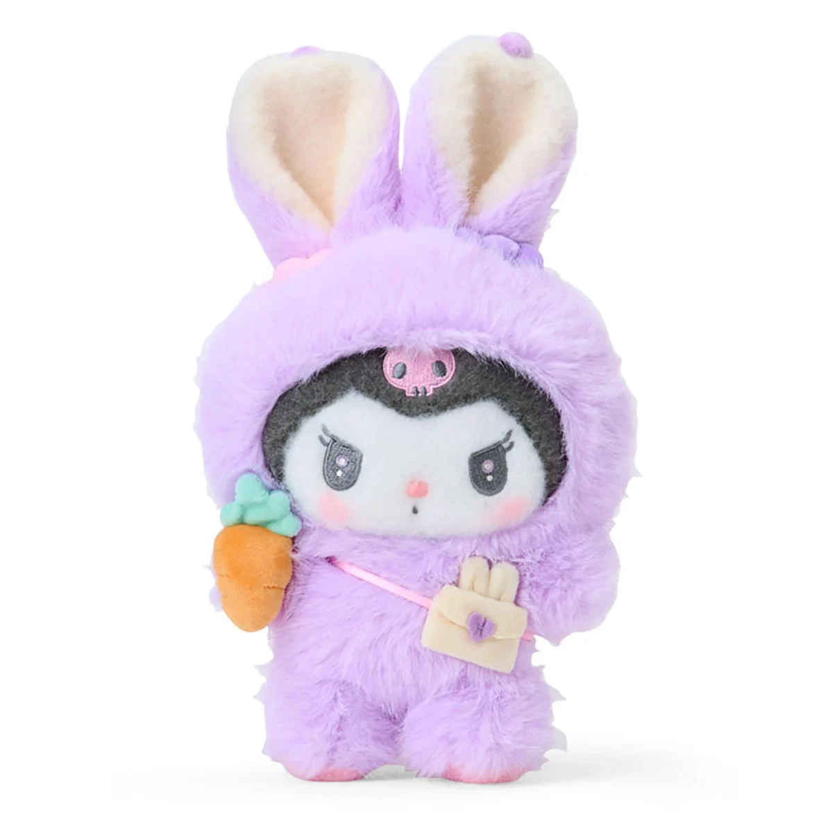 SANRIO Kuromi Plush Toy (Fluffy-Eared Bunny Club) Ages 3+ 630683