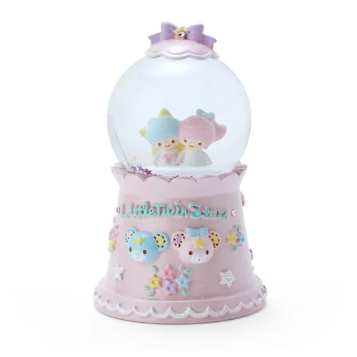Sanrio KIKIRARARA Snow Globe 133558 Little Twin Stars Decorative Collectible