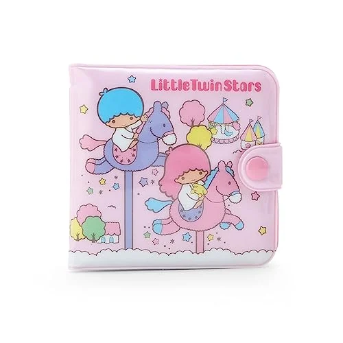 Sanrio Portafoglio Vinyl Little Twin Stars Retro 713937 PVC 9x1.5x9 cm