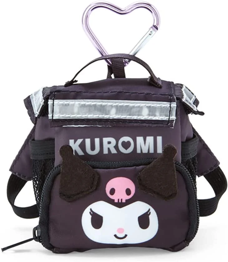Sanrio Kuromi Mascot Holder - Cute Design - 1 Piece - Black - 10cm