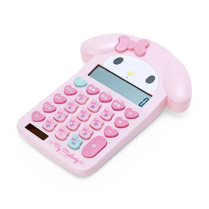 Sanrio My Melody Calcolatrice a Forma di Faccia 633917 Rosa