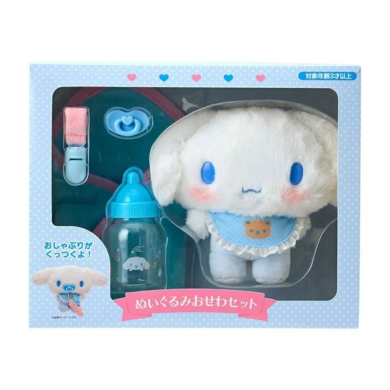 Sanrio Set per la cura del peluche bebè Cinnamoroll