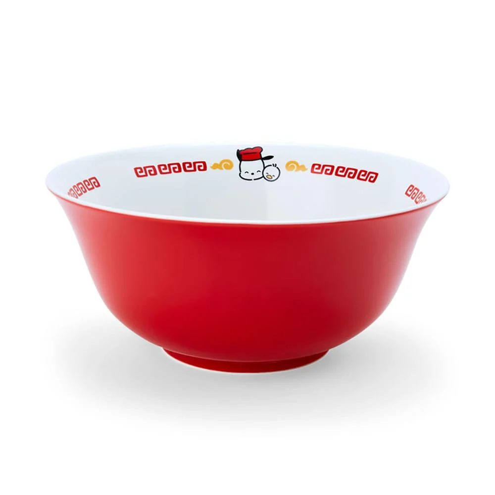 Pochacco Ramen Donburi Bowl 436178 Ceramic White 600ml - Sanrio