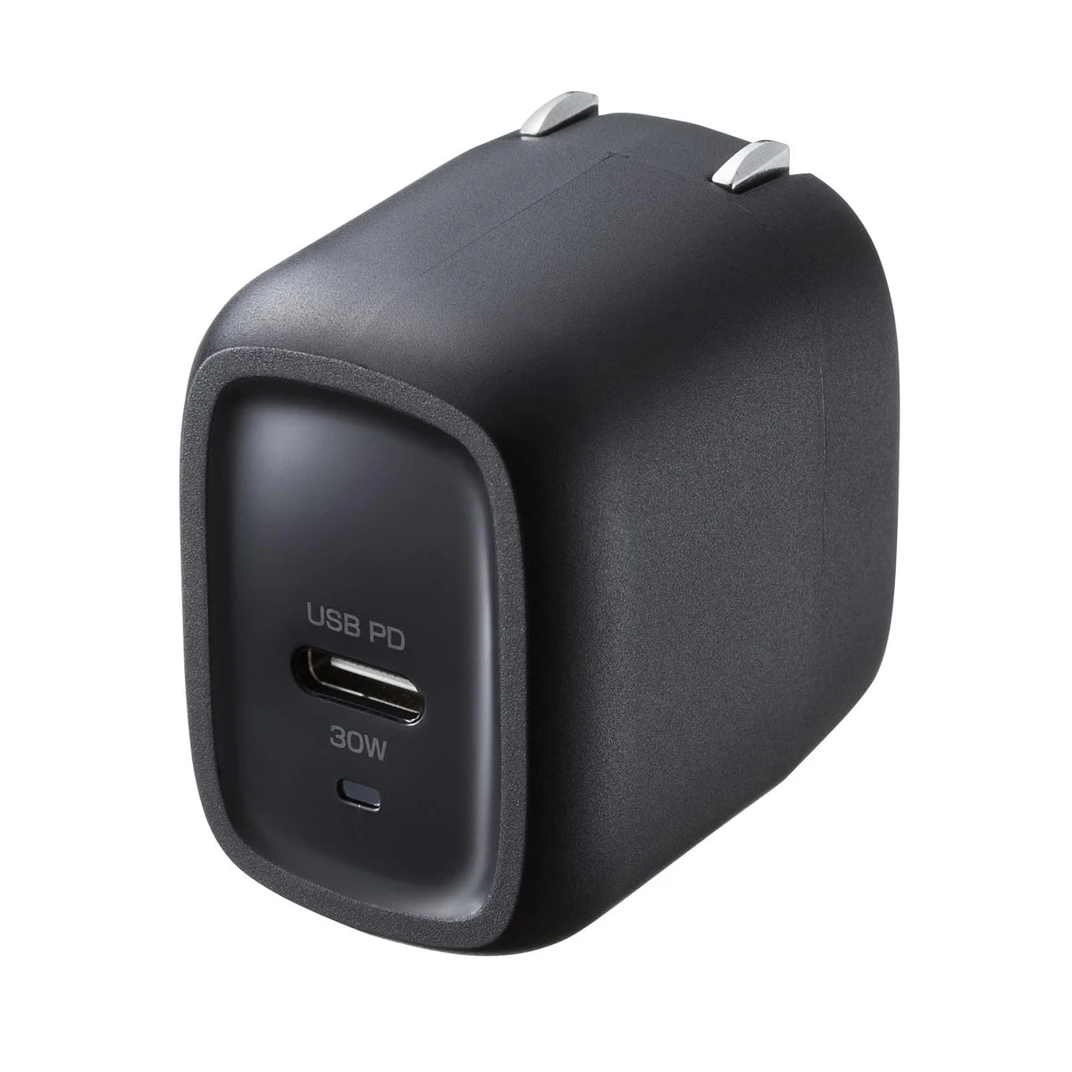 Sanwa Supply Caricatore AC USB PD 30W ACA-PD99BK Nero