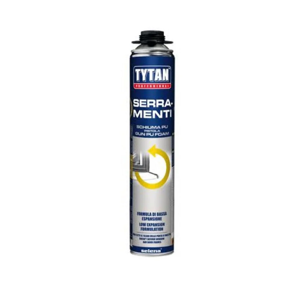 SCHIUMA ESPANSA POLIURETANICA 750ML SIGILLA RAPIDA UNIVERSALE PER PISTOLA TYTAN - TrAdE Shop Traesio