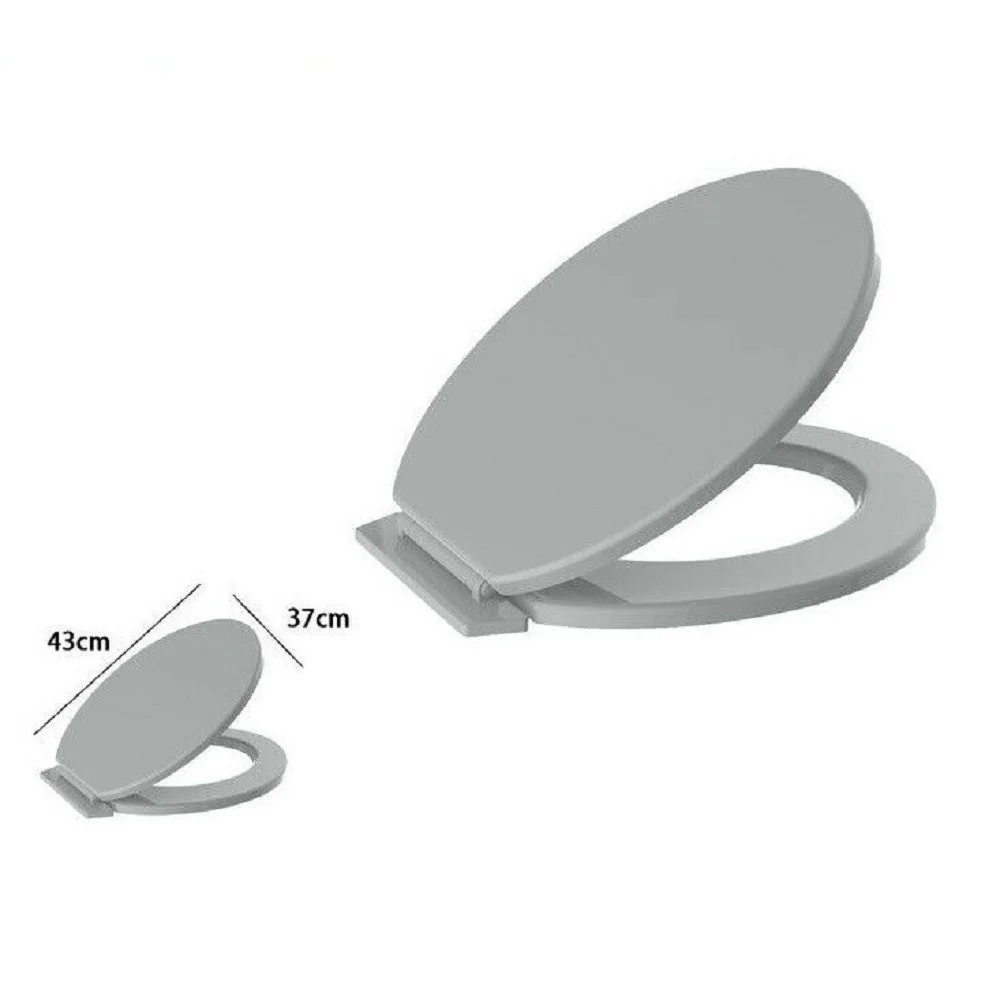 SEDILE COPRIVASO WC WATER COPRIWATER BAGNO PVC UNIVERSALE 43X37 CM GRIGIO 59021 - Cleafe
