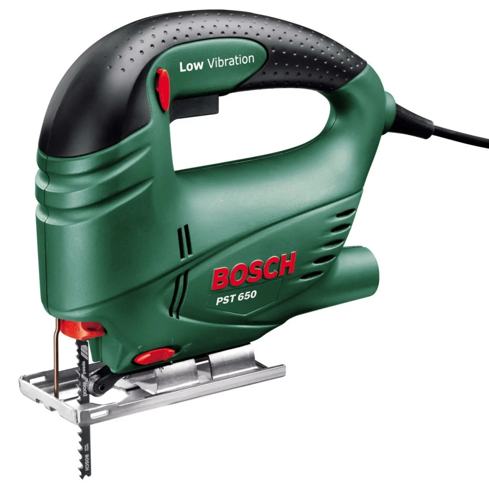 SEGHETTO ALTERNATIVO ELETTRICO TAGLIA LEGNA BOSCH PST 650 IN VALIGETTA 500WATT - Bosch ®
