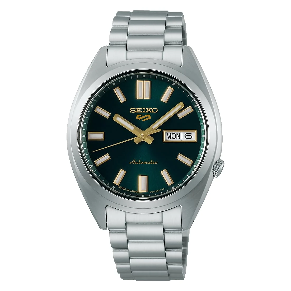 SEIKO 5 Sports orologio automatico da uomo SBSA293 argento