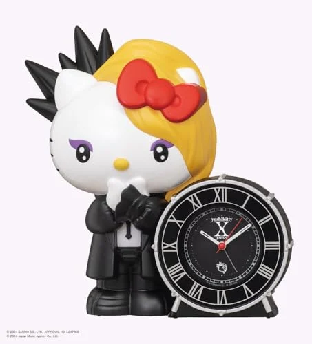 Seiko Orologio Sveglia Parlante Yoshikitty JF385A 240x225x134mm