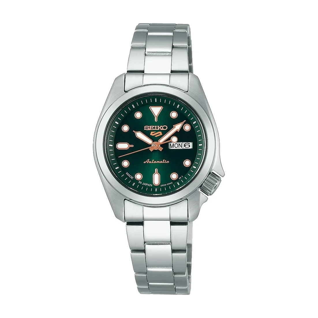 Seiko Five Sports Automatic Women's Watch SRRA005 Silver 28mm