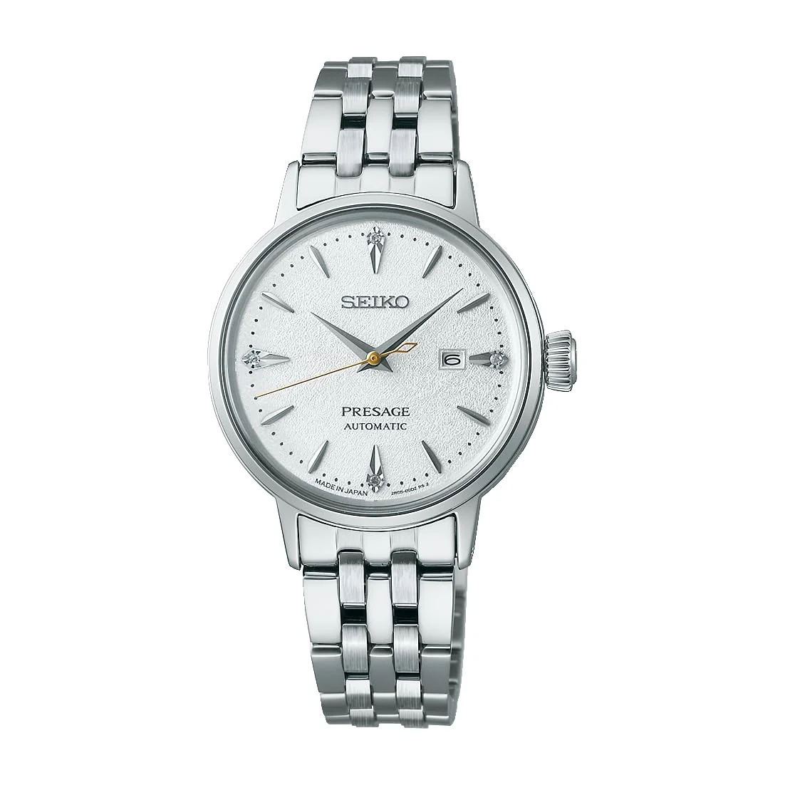 SEIKO orologio automatico da donna Presage Cocktail Time SRRW005 argento 30mm