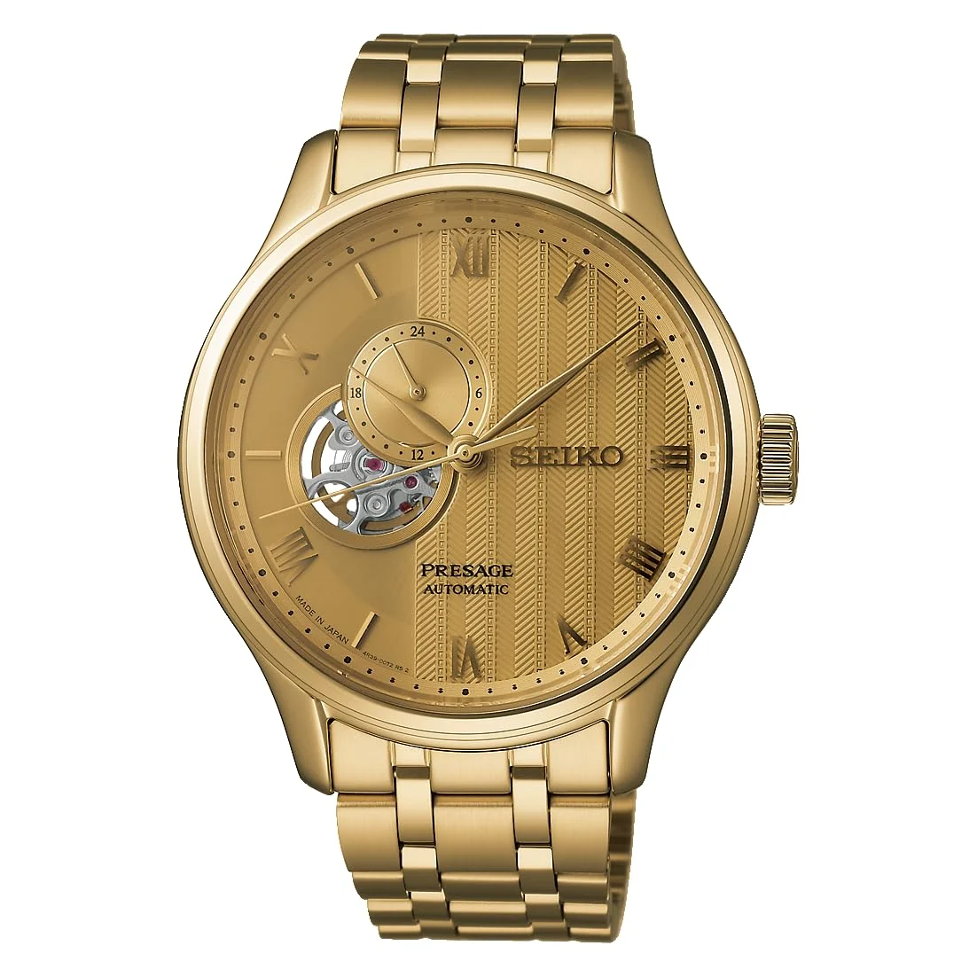 SEIKO Orologio automatico da uomo Presage Japanese Garden SARY264 oro giallo