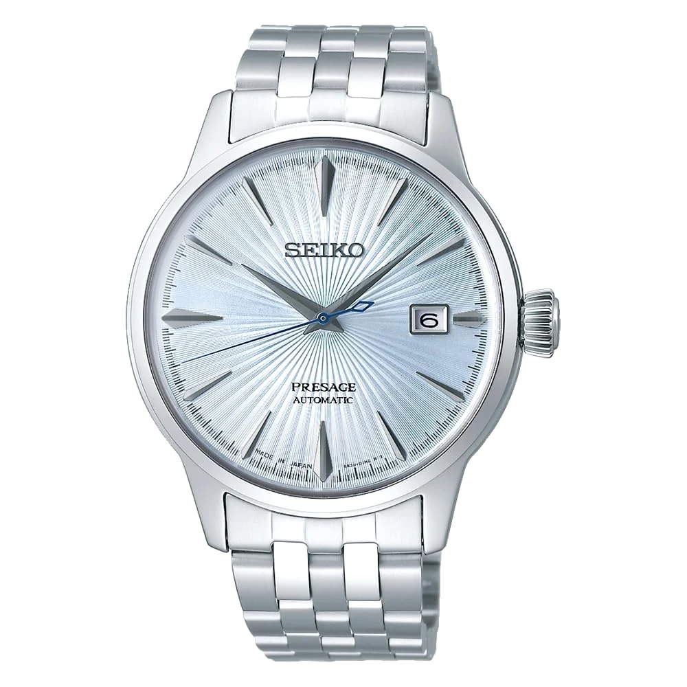 Seiko Presage SARY161 Men's Automatic Watch Ice Blue Stainless Steel
