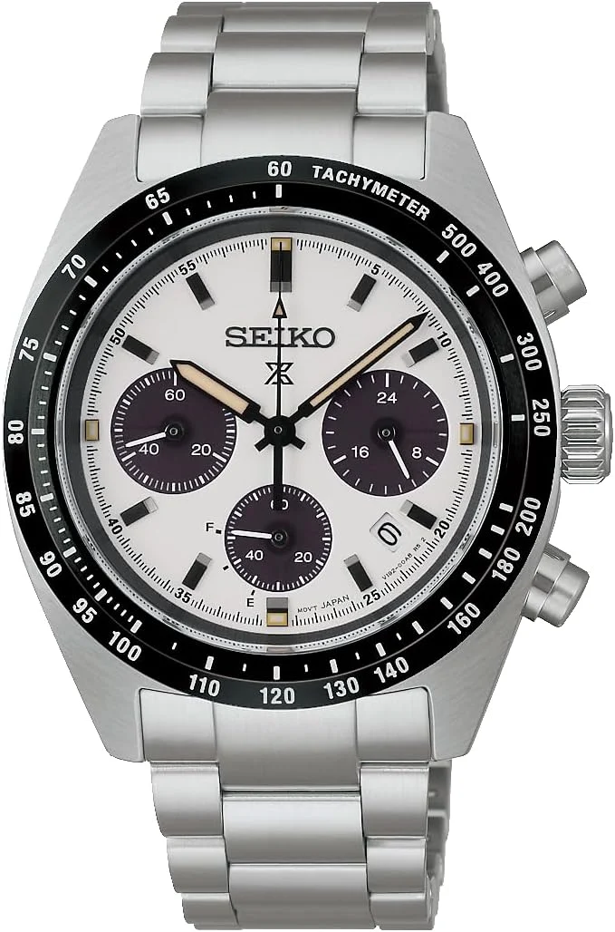 Seiko Prospex Speedtimer solar chronograph men's metal band SBDL125 - WAFUU JAPAN