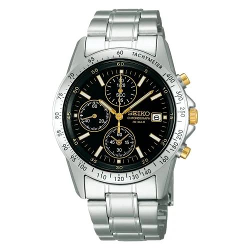 SEIKO Orologio Cronografo Quarzo da Uomo SBTQ043 Argento
