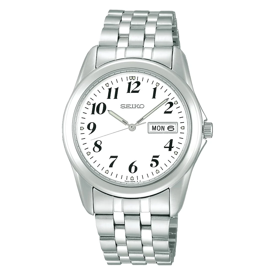 SEIKO Orologio da Uomo Quarzo SCXC009 Argento