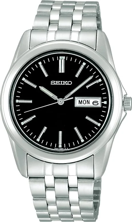 SEIKO Reloj de Cuarzo para Hombre SCXC013 Plata
