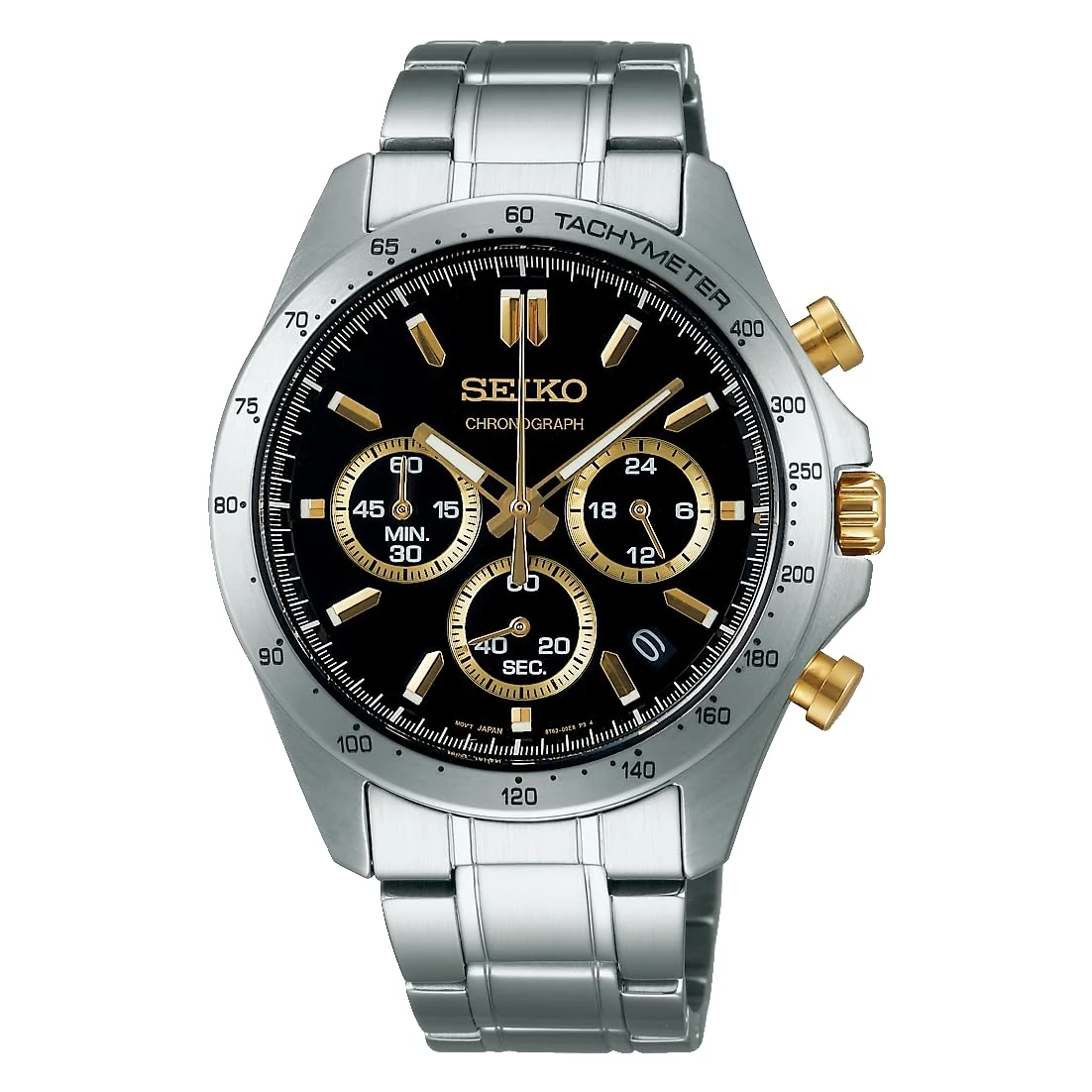 SEIKO cronografo al quarzo a 3 contatori uomo Selection Spirit SBTR015 argento