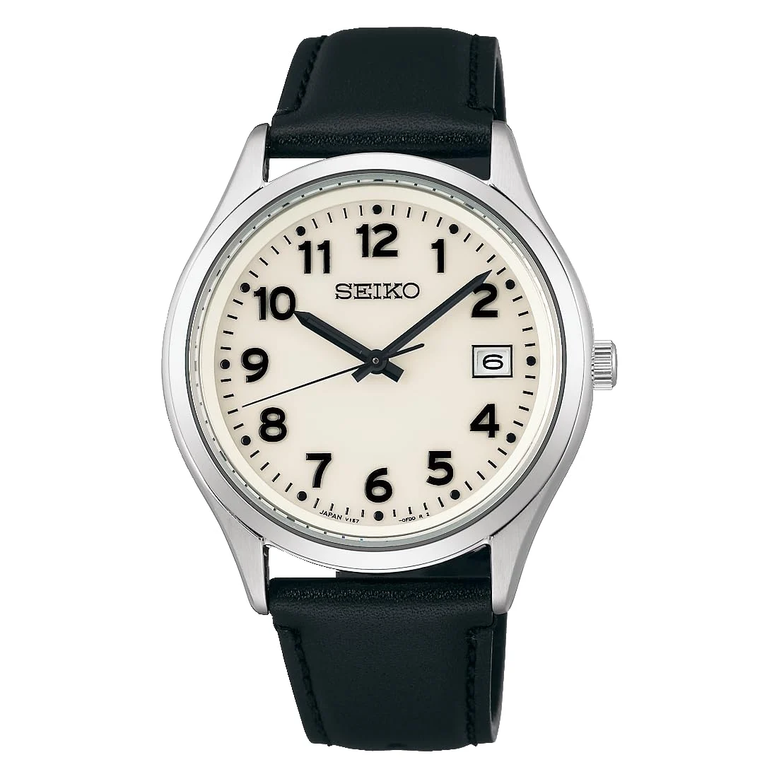 SEIKO Orologio Solare Uomo Quadrante Arabo Nero SBPX157