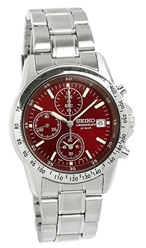 SEIKO SPIRIT Chronograph Men's Watch Limited Edition SBTQ045 Red