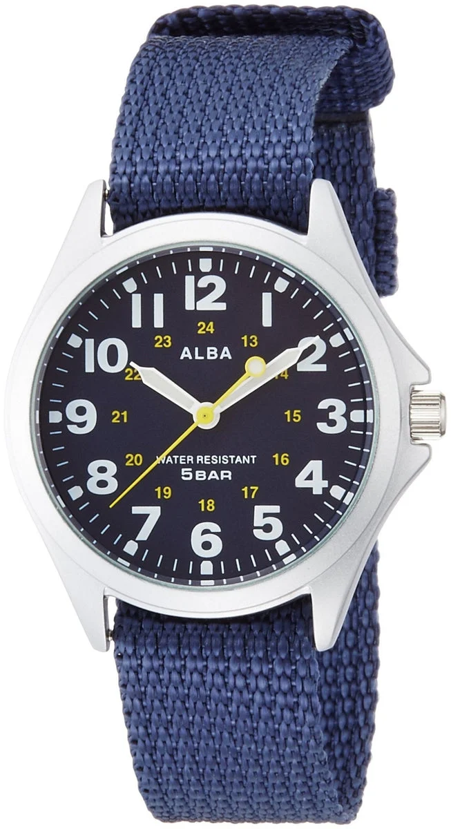 SEIKO Watch Alba Quartz Sports Men's Wristwatch AQPK402 Blue