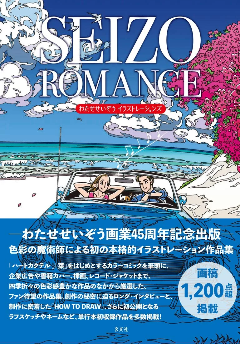 Seizo Watase Illustrations raccolta illustrata in cofanetto A4 2 volumi