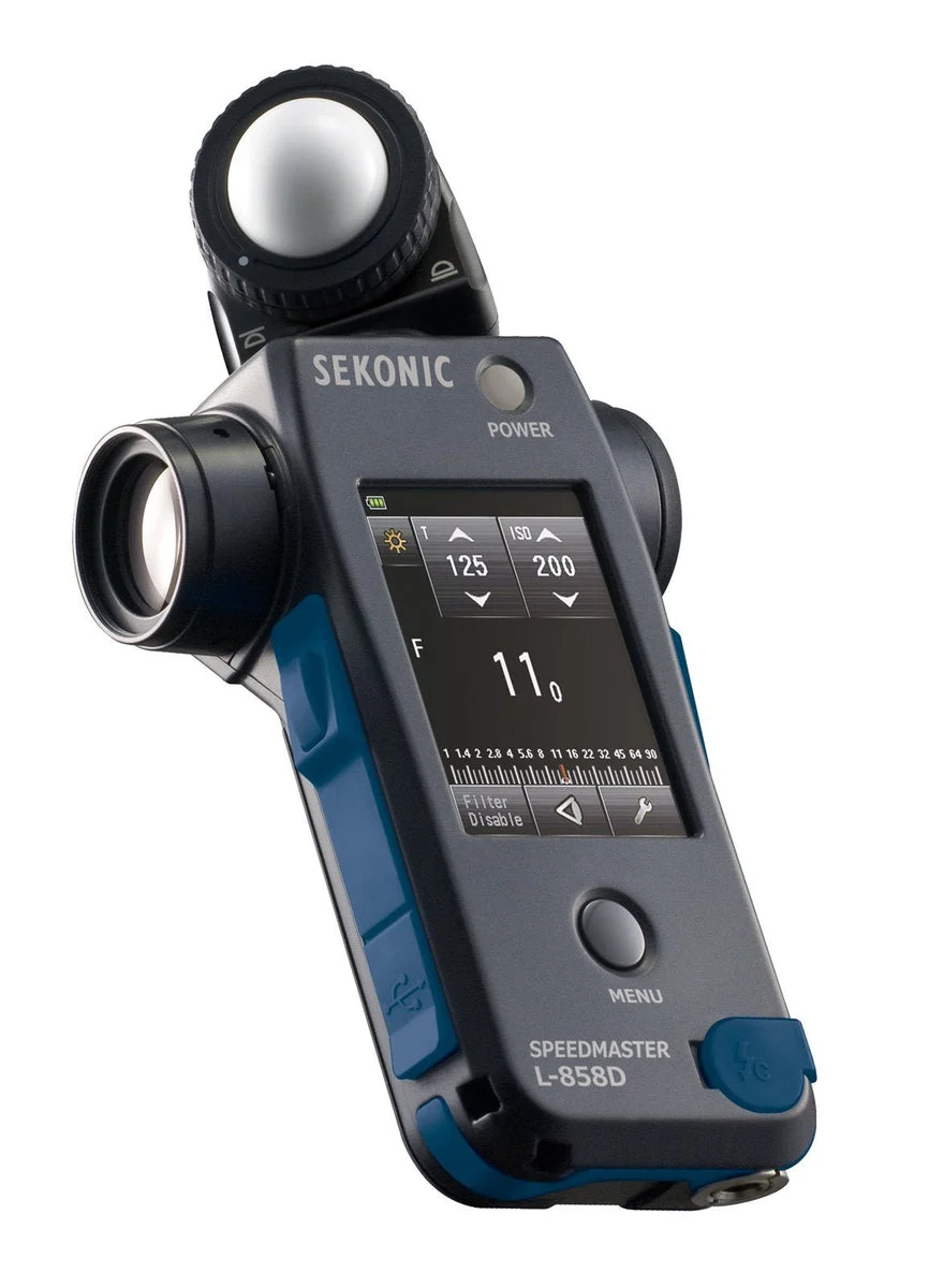 SEKONIC Misuratore di esposizione Speedmaster L-858D Professionale Nero