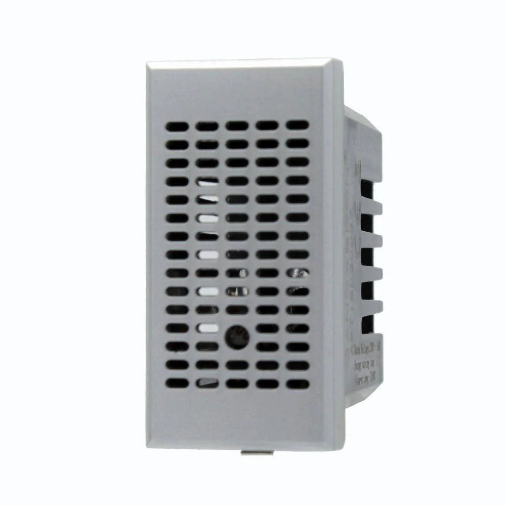 SENSORE ACUSTICO TIMER 220V COLORE SILVER COMPATIBILE BTICINO AXOLUTE - TrAdE Shop Traesio
