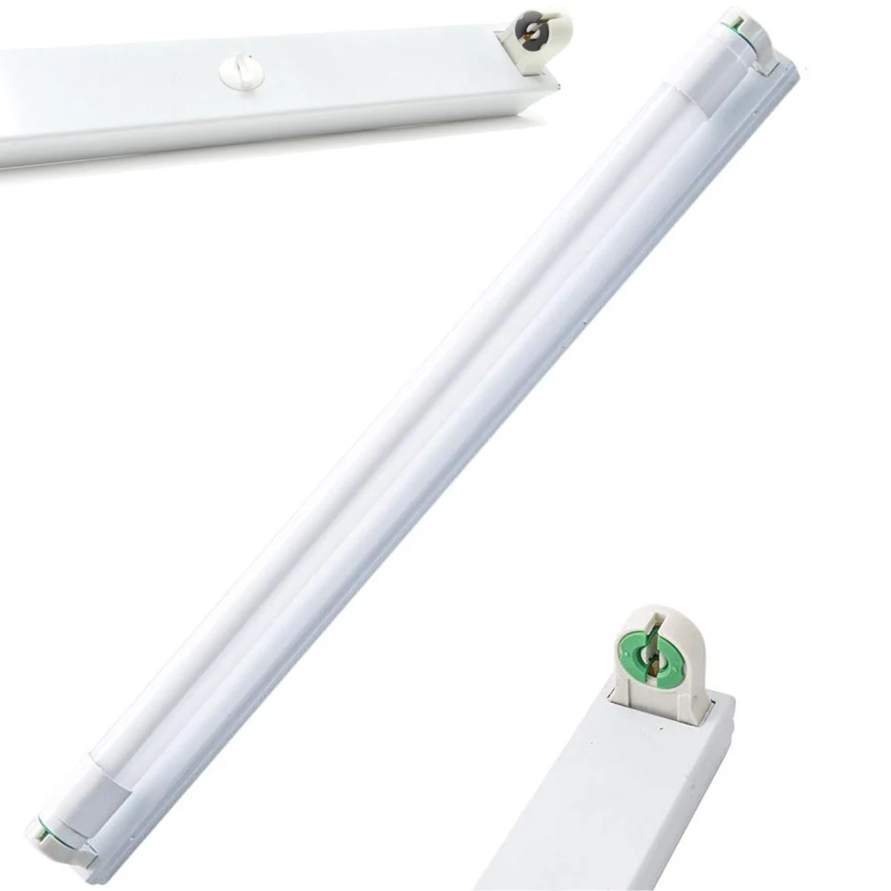 SET 10 PLAFONIERA PLAFONIERE INSTALLAZIONE A SOFFITTO PARETE PER TUBI NEON A LED - TrAdE Shop Traesio