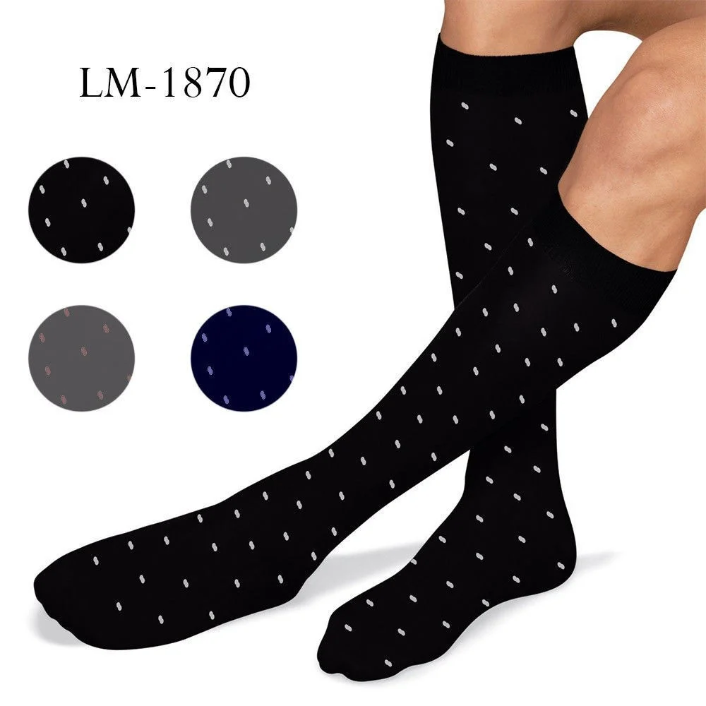 SET 12 PAIA CALZINI LUNGHI PER UOMO COTONE ASSORTITI NERO BLU ANTRACITE LM-1870